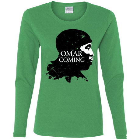 T-Shirts Irish Green / S Yo Omar Is Coming Women's Long Sleeve T-Shirt