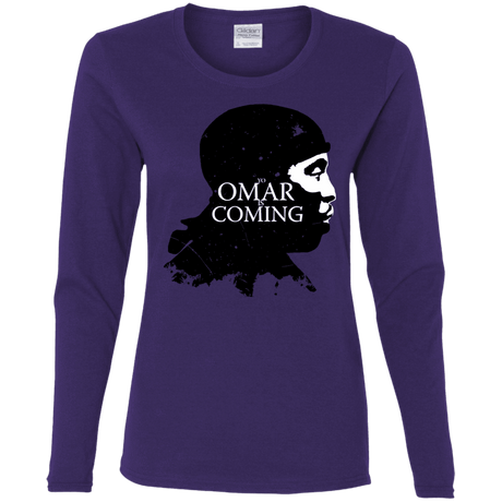 T-Shirts Purple / S Yo Omar Is Coming Women's Long Sleeve T-Shirt