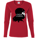 T-Shirts Red / S Yo Omar Is Coming Women's Long Sleeve T-Shirt