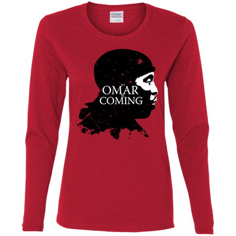 T-Shirts Red / S Yo Omar Is Coming Women's Long Sleeve T-Shirt