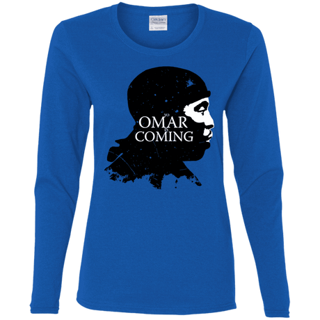 T-Shirts Royal / S Yo Omar Is Coming Women's Long Sleeve T-Shirt