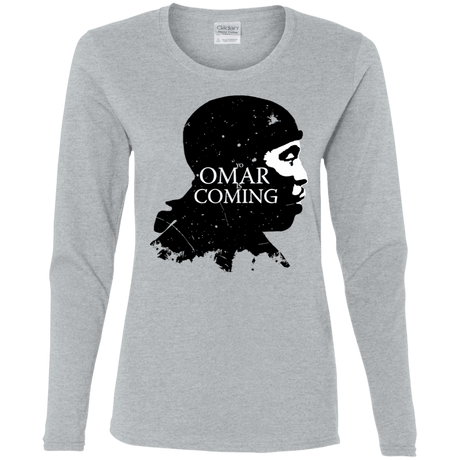 T-Shirts Sport Grey / S Yo Omar Is Coming Women's Long Sleeve T-Shirt