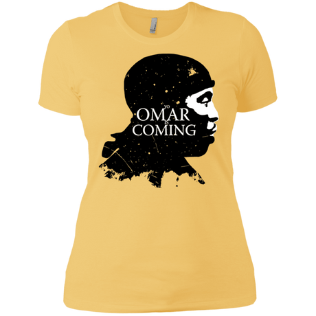 T-Shirts Banana Cream/ / X-Small Yo Omar Is Coming Women's Premium T-Shirt