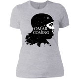 T-Shirts Heather Grey / X-Small Yo Omar Is Coming Women's Premium T-Shirt