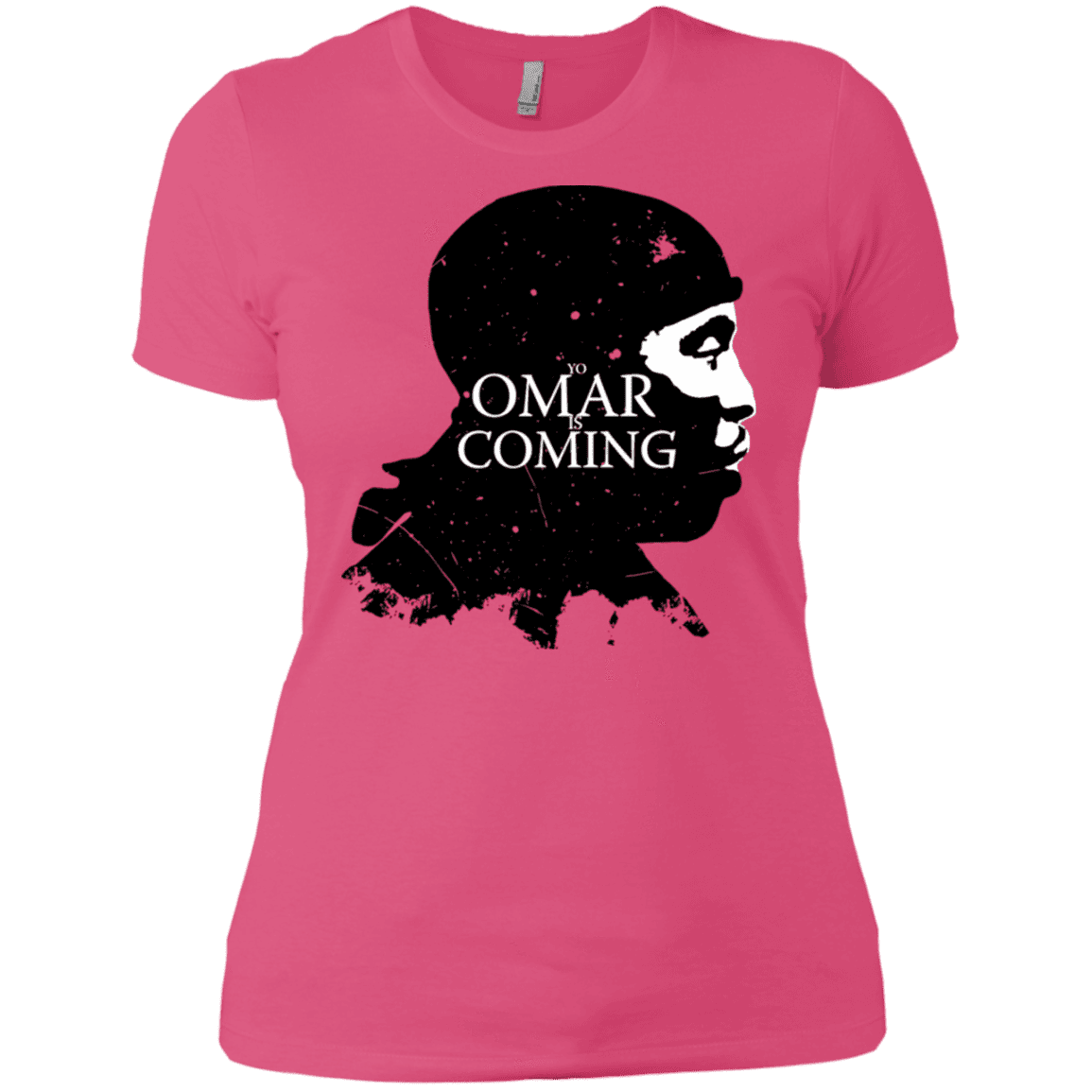 T-Shirts Hot Pink / X-Small Yo Omar Is Coming Women's Premium T-Shirt