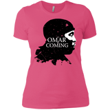 T-Shirts Hot Pink / X-Small Yo Omar Is Coming Women's Premium T-Shirt