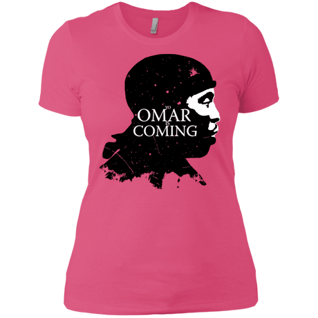 T-Shirts Hot Pink / X-Small Yo Omar Is Coming Women's Premium T-Shirt