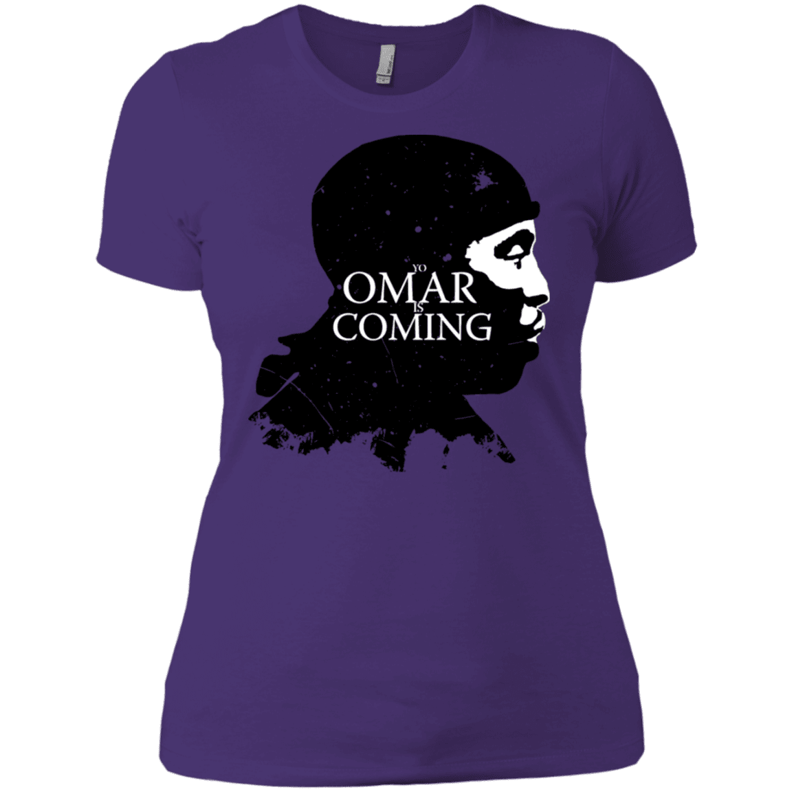 T-Shirts Purple Rush/ / X-Small Yo Omar Is Coming Women's Premium T-Shirt