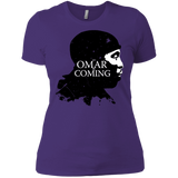 T-Shirts Purple Rush/ / X-Small Yo Omar Is Coming Women's Premium T-Shirt