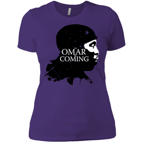 T-Shirts Purple Rush/ / X-Small Yo Omar Is Coming Women's Premium T-Shirt