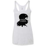 T-Shirts Heather White / X-Small Yo Omar Is Coming Women's Triblend Racerback Tank