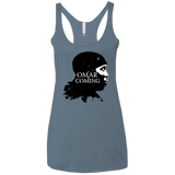 T-Shirts Indigo / X-Small Yo Omar Is Coming Women's Triblend Racerback Tank