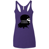 T-Shirts Purple Rush / X-Small Yo Omar Is Coming Women's Triblend Racerback Tank