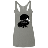 T-Shirts Venetian Grey / X-Small Yo Omar Is Coming Women's Triblend Racerback Tank