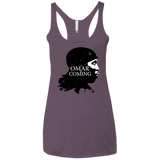 T-Shirts Vintage Purple / X-Small Yo Omar Is Coming Women's Triblend Racerback Tank