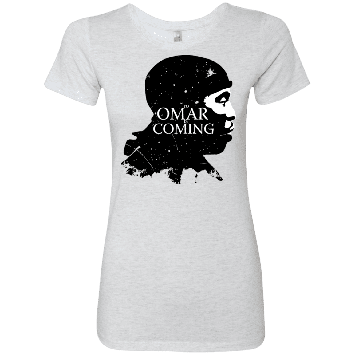 T-Shirts Heather White / S Yo Omar Is Coming Women's Triblend T-Shirt