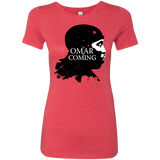 T-Shirts Vintage Red / S Yo Omar Is Coming Women's Triblend T-Shirt