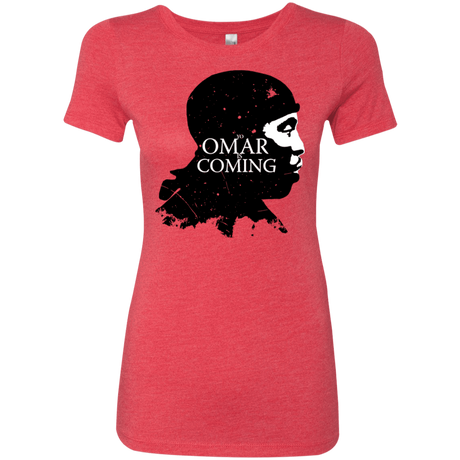T-Shirts Vintage Red / S Yo Omar Is Coming Women's Triblend T-Shirt