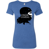 T-Shirts Vintage Royal / S Yo Omar Is Coming Women's Triblend T-Shirt