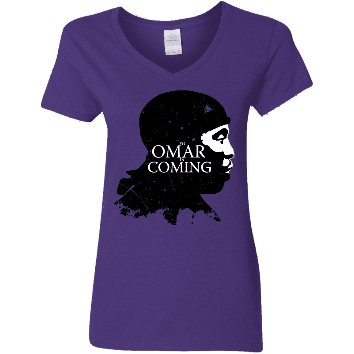 T-Shirts Purple / S Yo Omar Is Coming Women's V-Neck T-Shirt