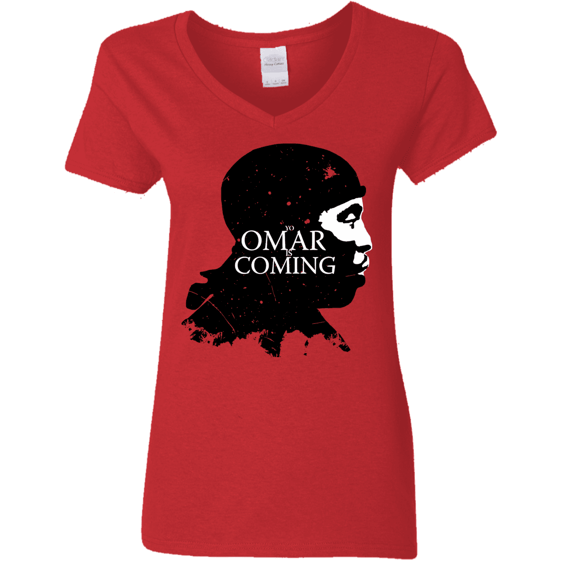 T-Shirts Red / S Yo Omar Is Coming Women's V-Neck T-Shirt