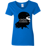 T-Shirts Royal / S Yo Omar Is Coming Women's V-Neck T-Shirt