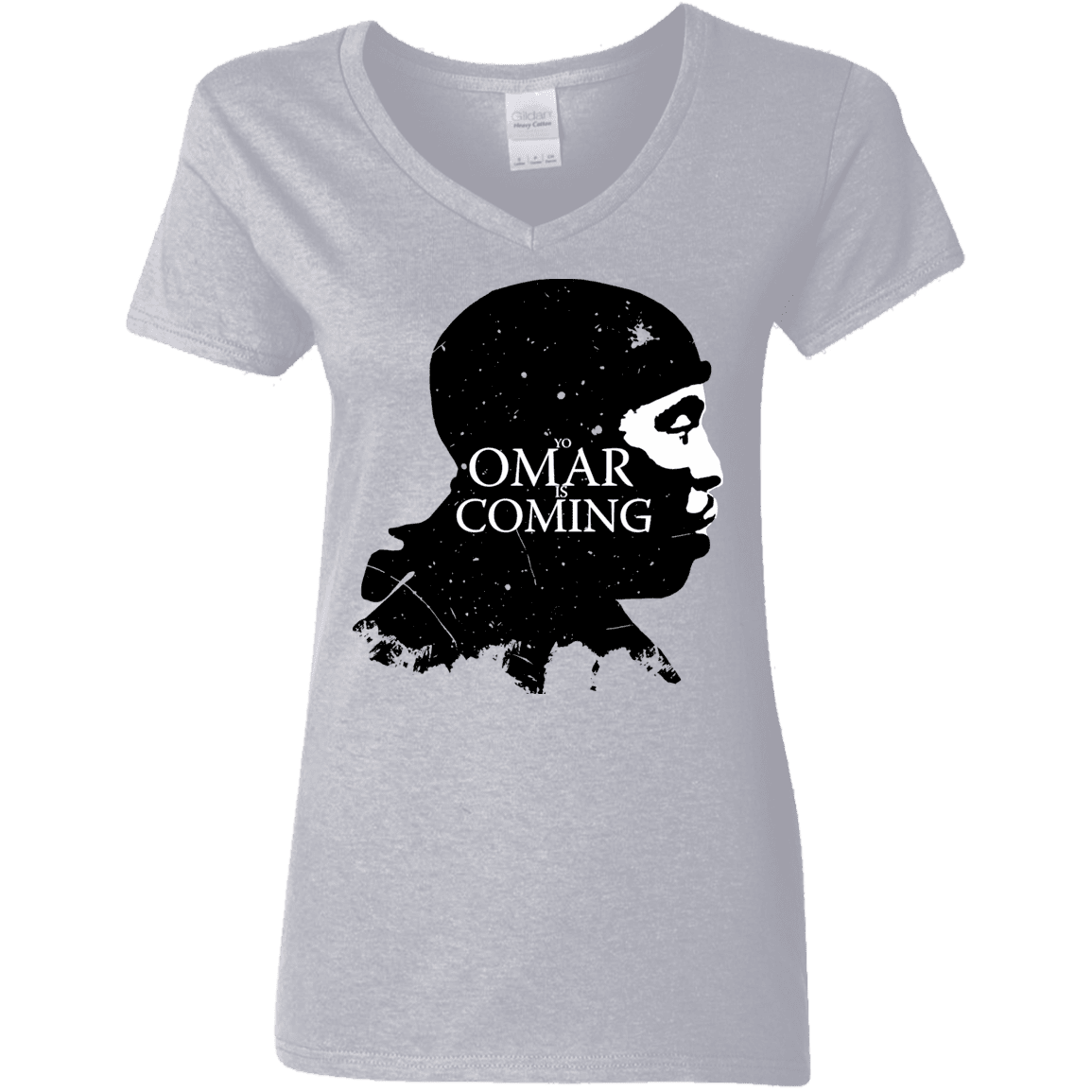 T-Shirts Sport Grey / S Yo Omar Is Coming Women's V-Neck T-Shirt