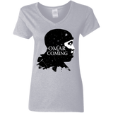 T-Shirts Sport Grey / S Yo Omar Is Coming Women's V-Neck T-Shirt