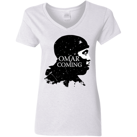 T-Shirts White / S Yo Omar Is Coming Women's V-Neck T-Shirt