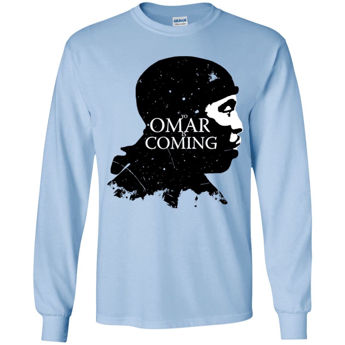 T-Shirts Light Blue / YS Yo Omar Is Coming Youth Long Sleeve T-Shirt