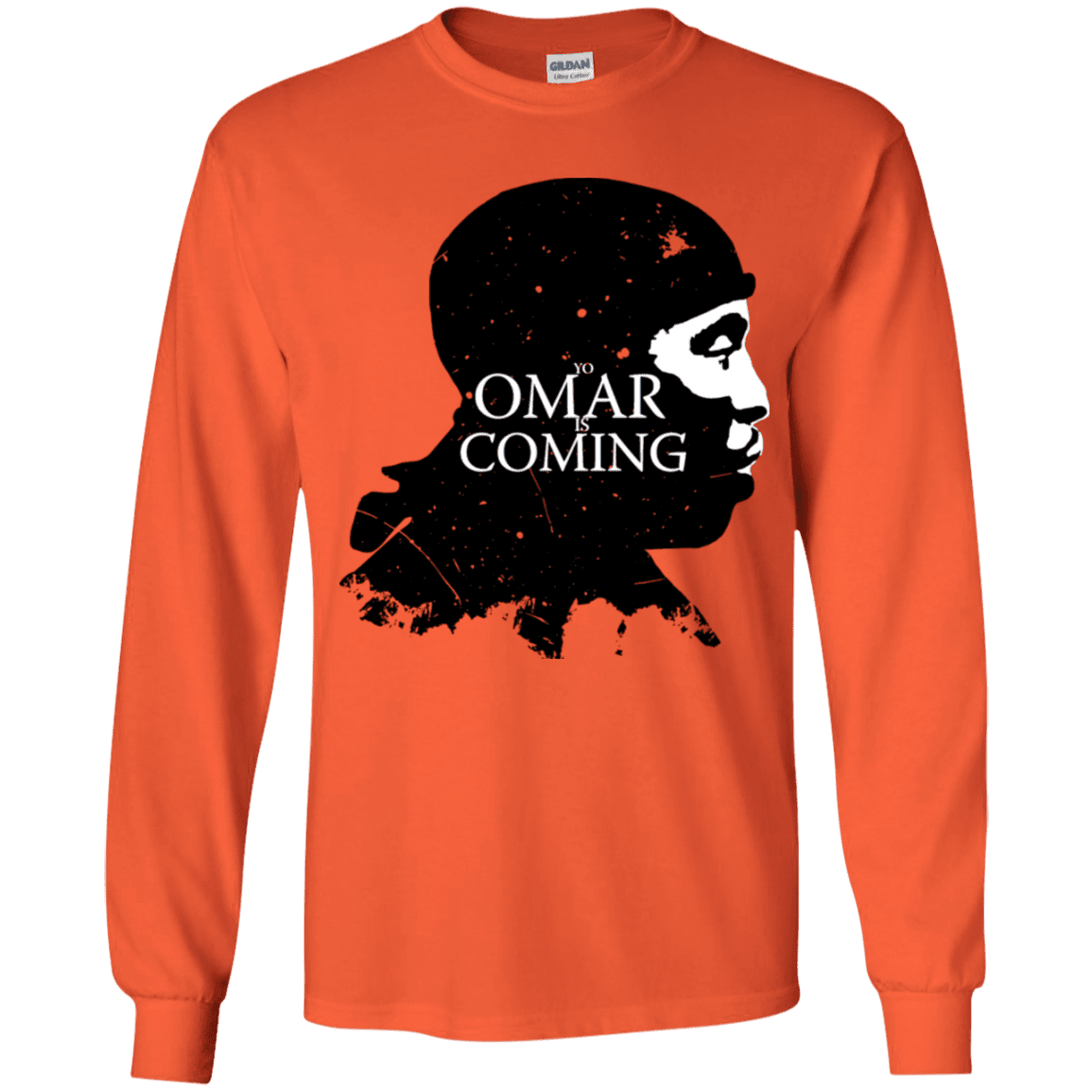 T-Shirts Orange / YS Yo Omar Is Coming Youth Long Sleeve T-Shirt