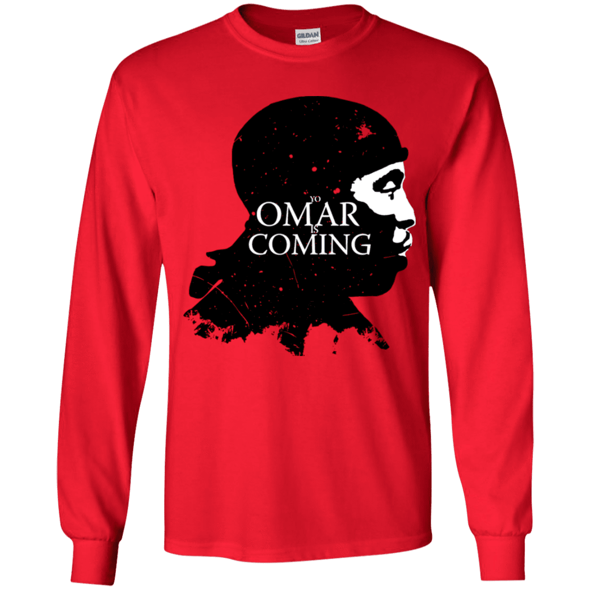 T-Shirts Red / YS Yo Omar Is Coming Youth Long Sleeve T-Shirt