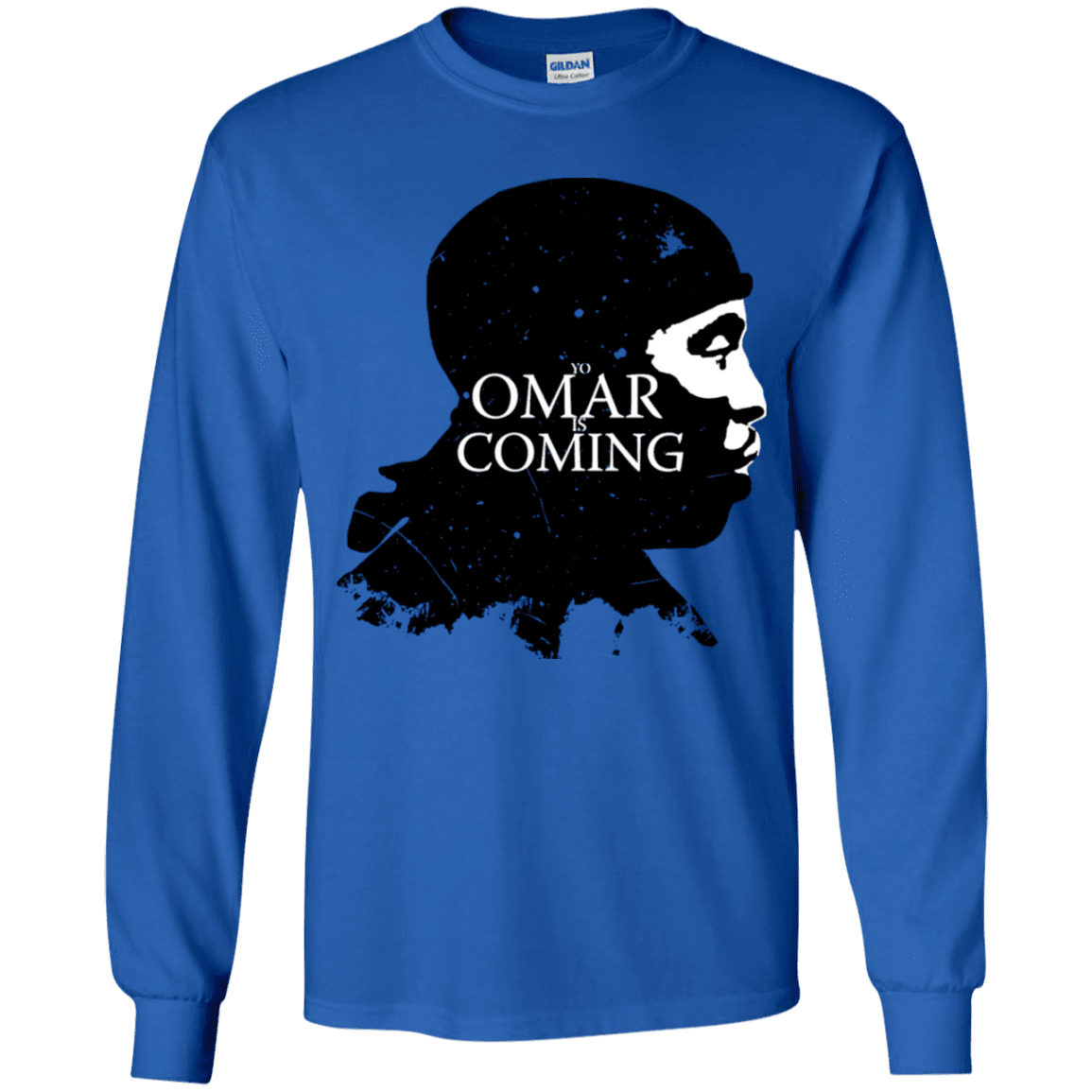 T-Shirts Royal / YS Yo Omar Is Coming Youth Long Sleeve T-Shirt