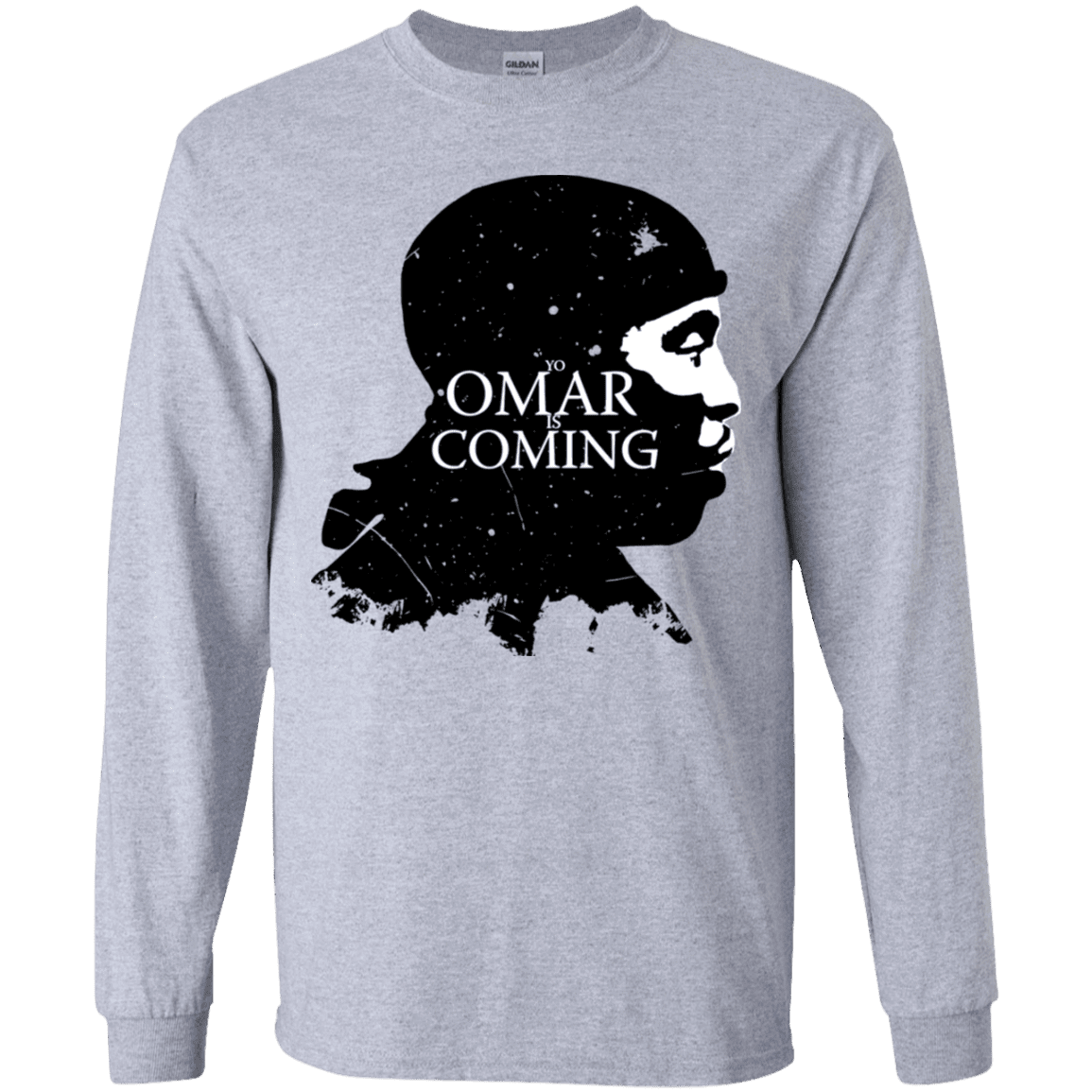 T-Shirts Sport Grey / YS Yo Omar Is Coming Youth Long Sleeve T-Shirt