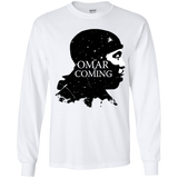 T-Shirts White / YS Yo Omar Is Coming Youth Long Sleeve T-Shirt