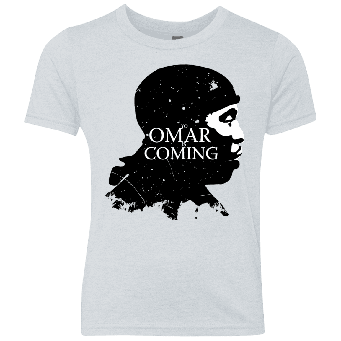 T-Shirts Heather White / YXS Yo Omar Is Coming Youth Triblend T-Shirt