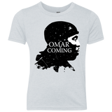 T-Shirts Heather White / YXS Yo Omar Is Coming Youth Triblend T-Shirt