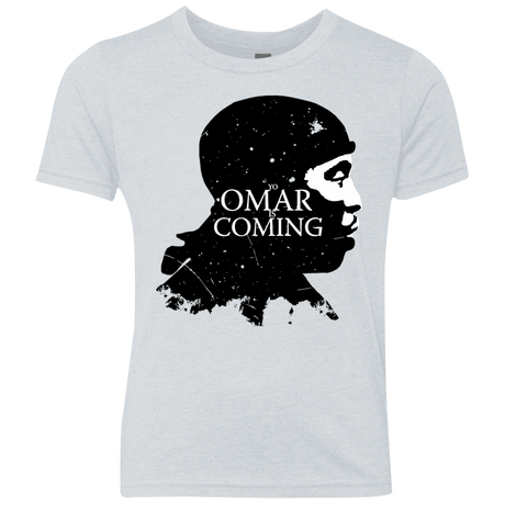 T-Shirts Heather White / YXS Yo Omar Is Coming Youth Triblend T-Shirt