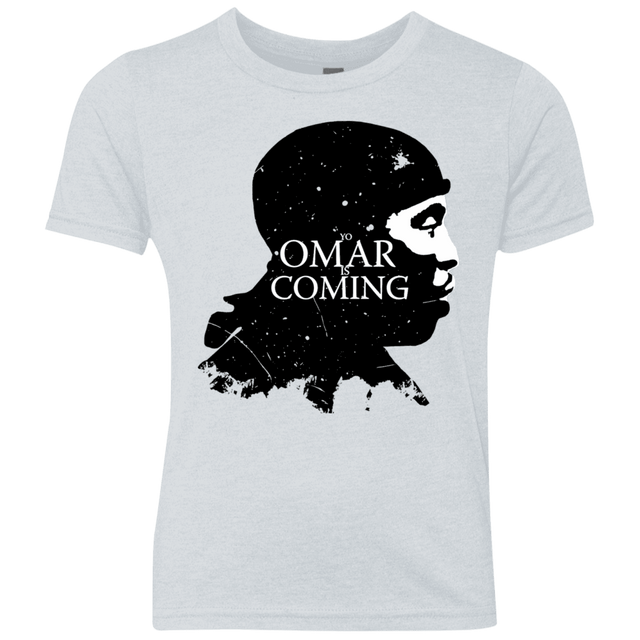 T-Shirts Heather White / YXS Yo Omar Is Coming Youth Triblend T-Shirt