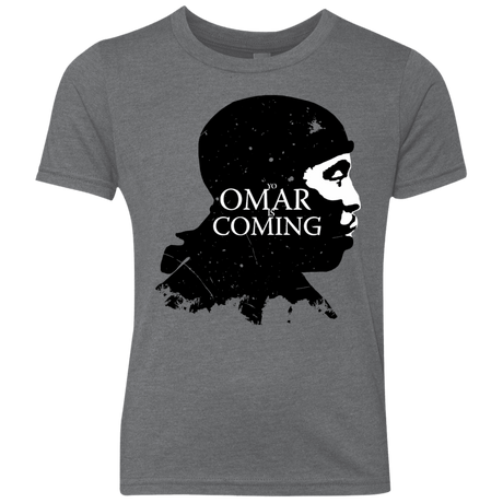 T-Shirts Premium Heather / YXS Yo Omar Is Coming Youth Triblend T-Shirt