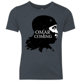 T-Shirts Vintage Navy / YXS Yo Omar Is Coming Youth Triblend T-Shirt