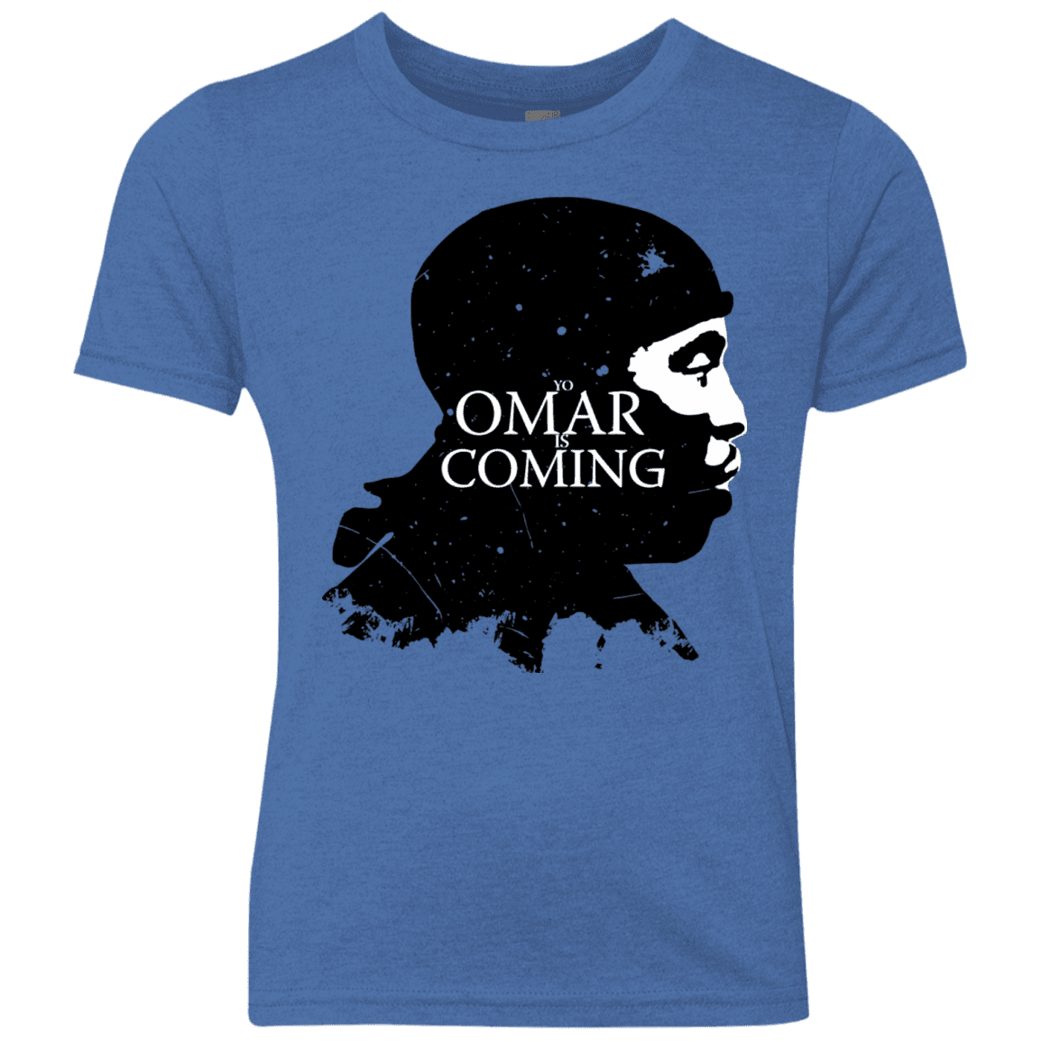 T-Shirts Vintage Royal / YXS Yo Omar Is Coming Youth Triblend T-Shirt