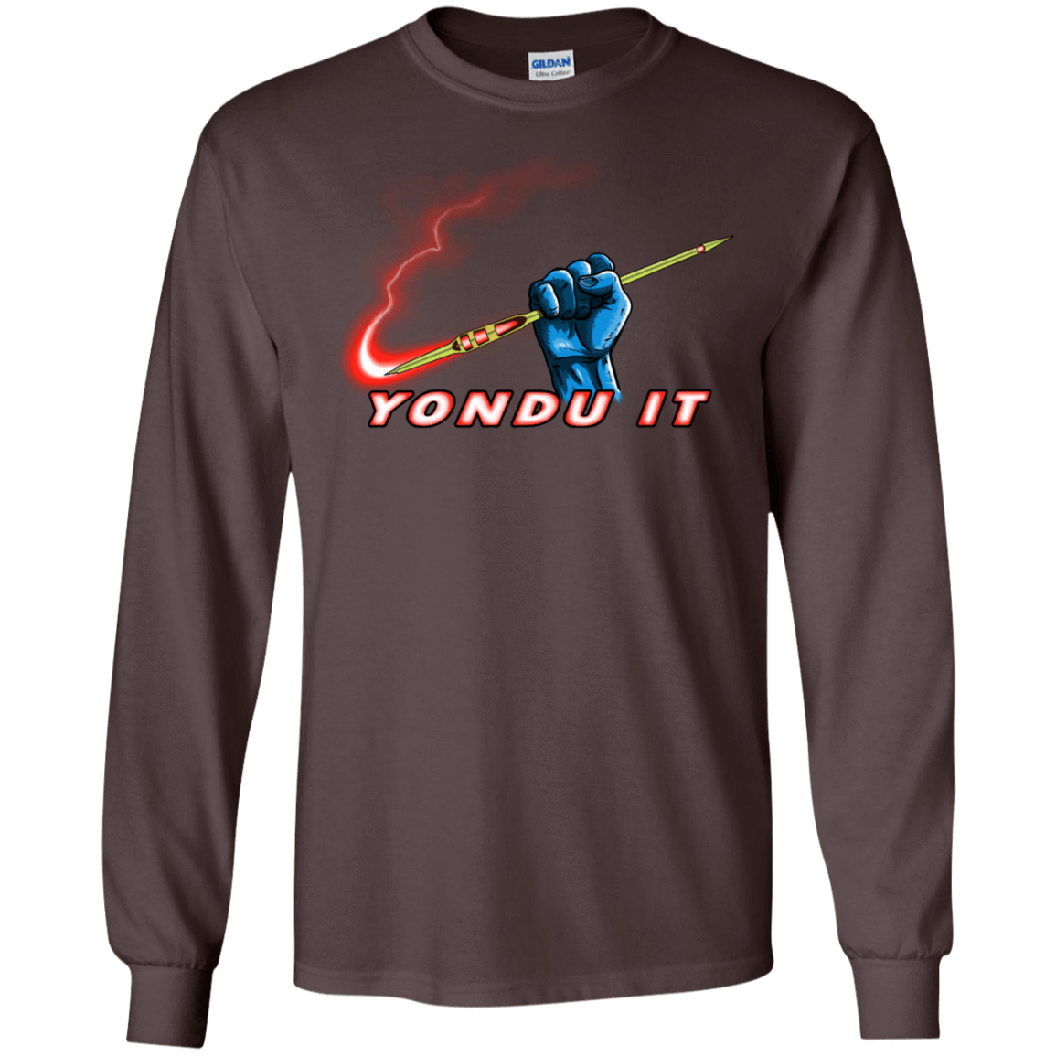 T-Shirts Dark Chocolate / S Yondu It Men's Long Sleeve T-Shirt