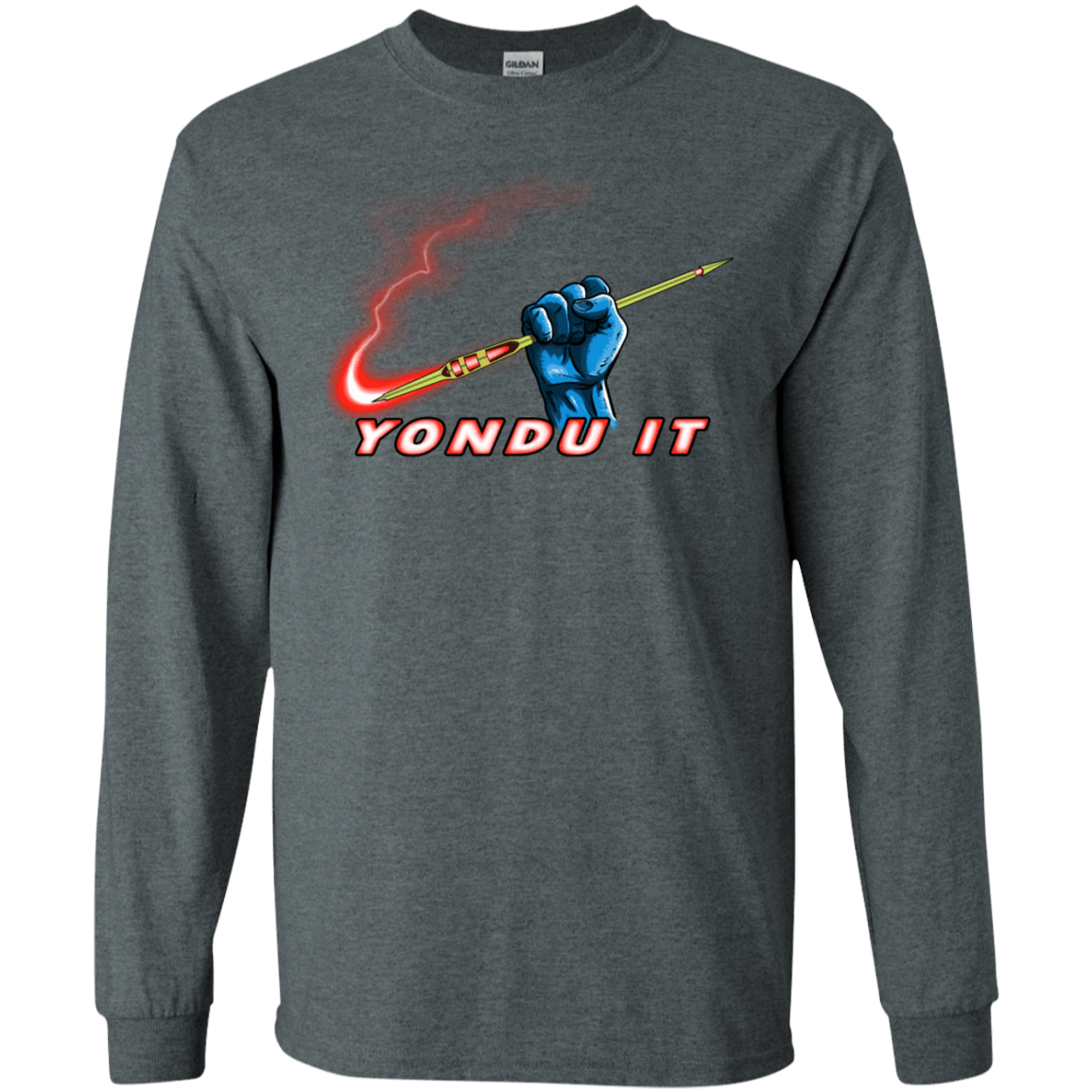 T-Shirts Dark Heather / S Yondu It Men's Long Sleeve T-Shirt