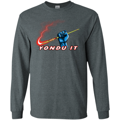 T-Shirts Dark Heather / S Yondu It Men's Long Sleeve T-Shirt