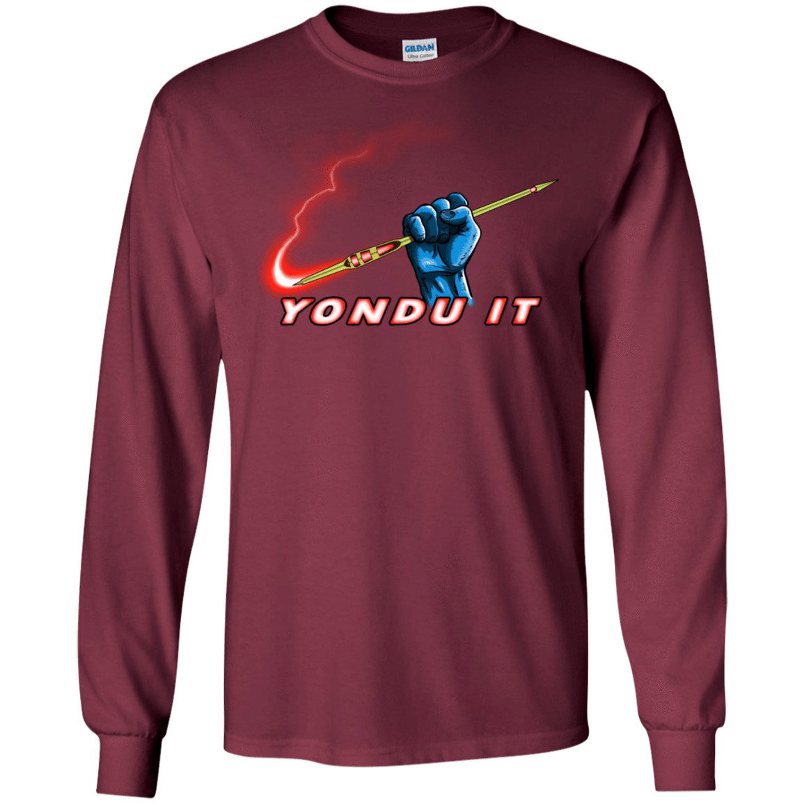 T-Shirts Maroon / S Yondu It Men's Long Sleeve T-Shirt