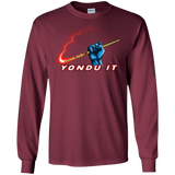 T-Shirts Maroon / S Yondu It Men's Long Sleeve T-Shirt