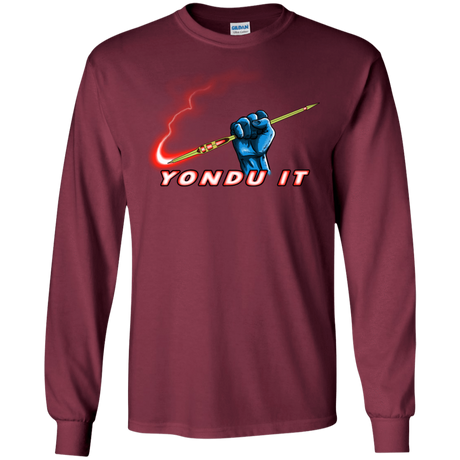 T-Shirts Maroon / S Yondu It Men's Long Sleeve T-Shirt