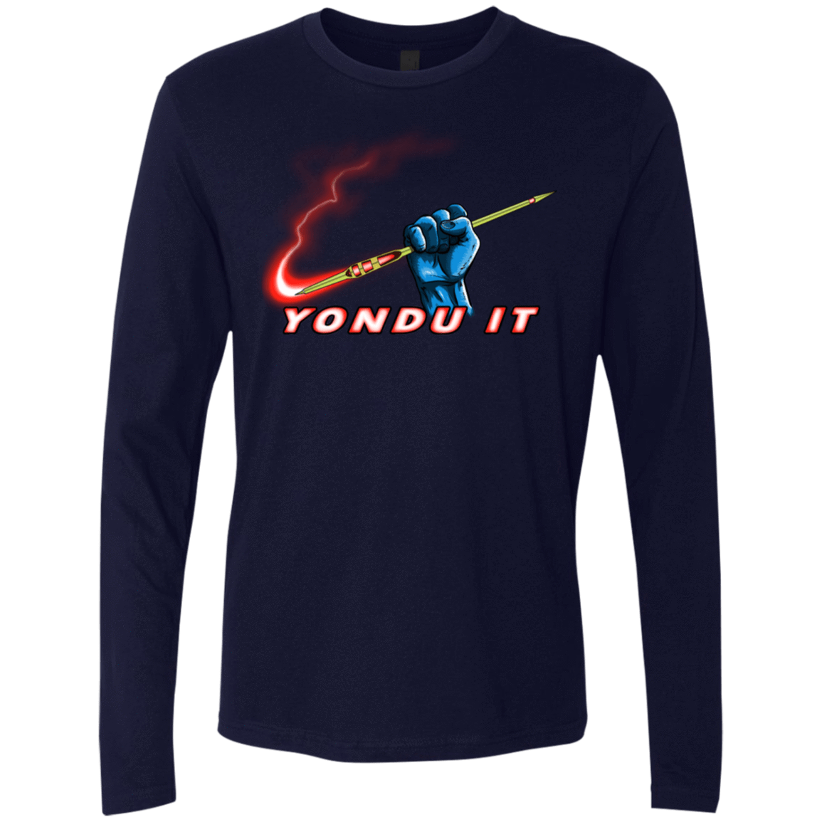T-Shirts Midnight Navy / S Yondu It Men's Premium Long Sleeve