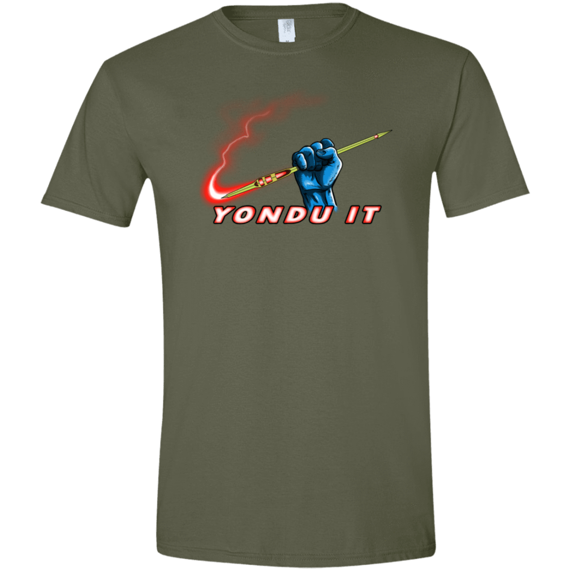 T-Shirts Military Green / S Yondu It Men's Semi-Fitted Softstyle